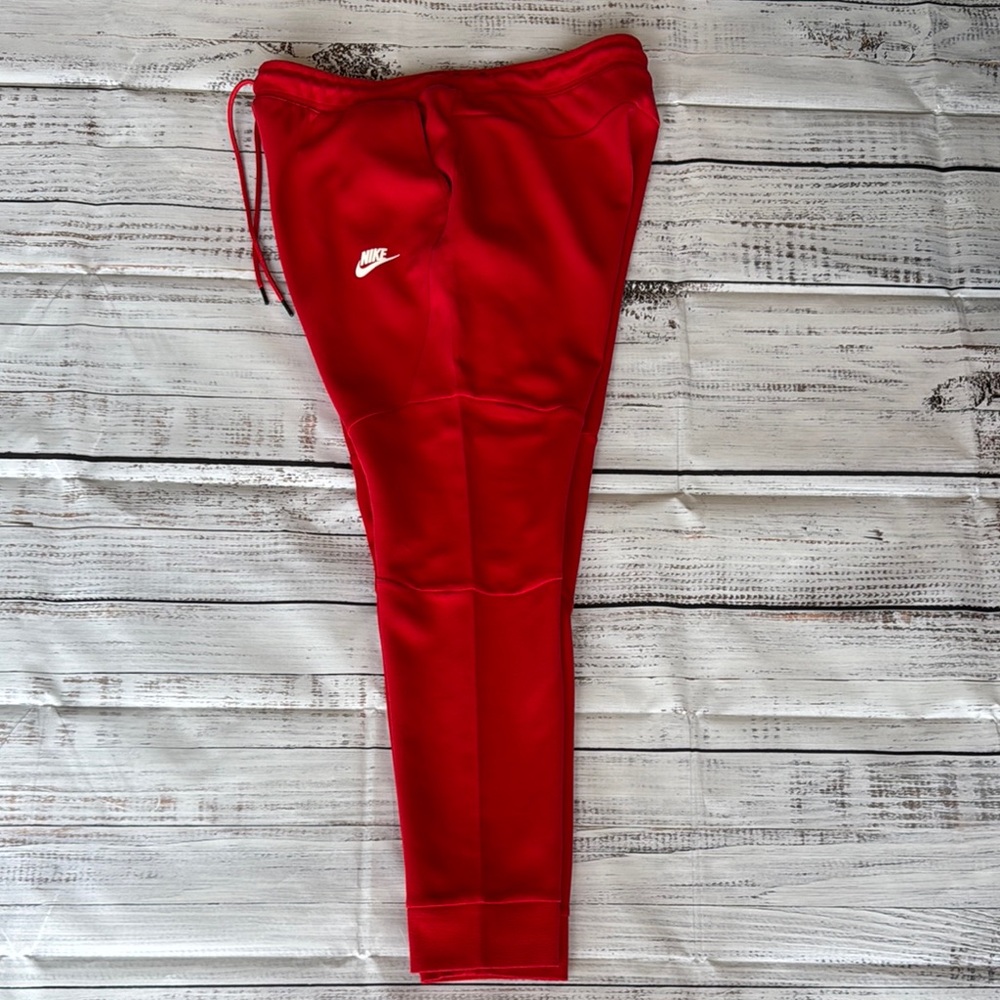Nike Red Jogger Pants Men’s size XL - Picture 4 of 8